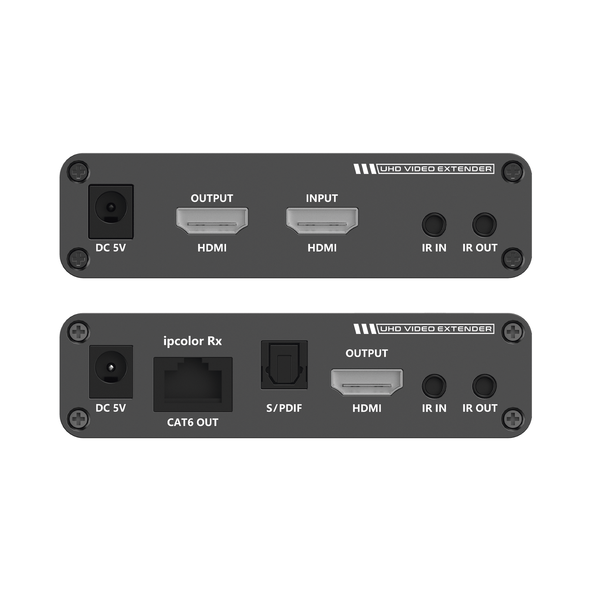 Kit Extensor HDMI hasta 700 metros con Conexión en Cascada / 4K @ 60 Hz/ 70 metros PTP con Cat 6, 6a y 7 / IPCOLOR / CERO LATENCIA / SIN COMPRIMIR / Salida Loop / IR bidireccional / Puerto S/PDIF / Soporta ARC / Soporta 10 TT-676-Rx. Kit Extensor HDMI hasta 700 metros con Conexión en Cascada / 4K @ 60 Hz/ 70 metros PTP con Cat 6, 6a y 7 / IPCOLOR / CERO LATENCIA / SIN COMPRIMIR / Salida Loop / IR bidireccional / Puerto S/PDIF / Soporta ARC / Soporta 10 TT-676-Rx.